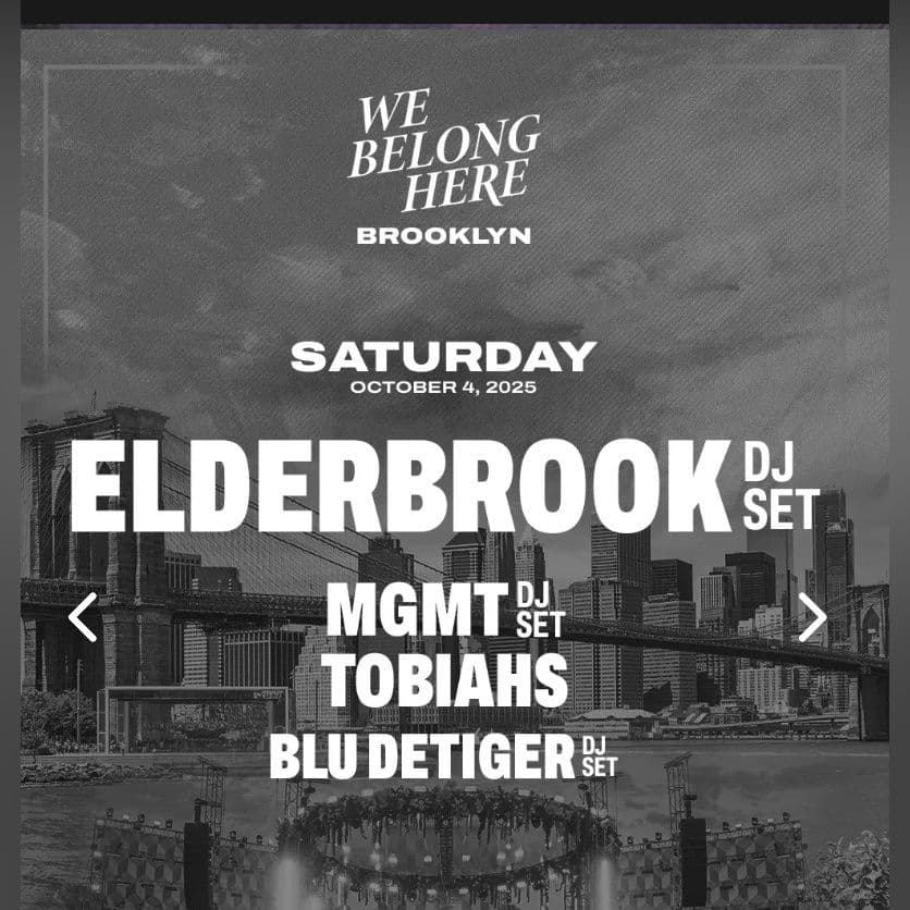 We Belong Here: Saturday - Brooklyn