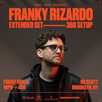 Franky Rizardo – Extended 360 Set by Gray Area