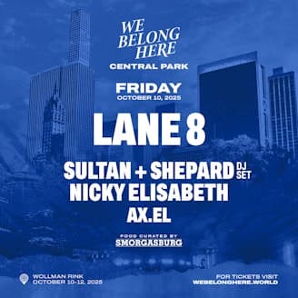 We Belong Here Central Park — Friday