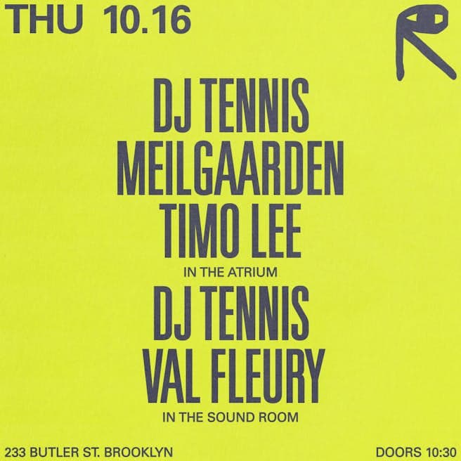 DJ Tennis @ Public Records