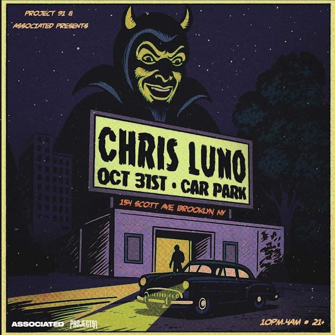 Chris Luno Halloween @ Car Park