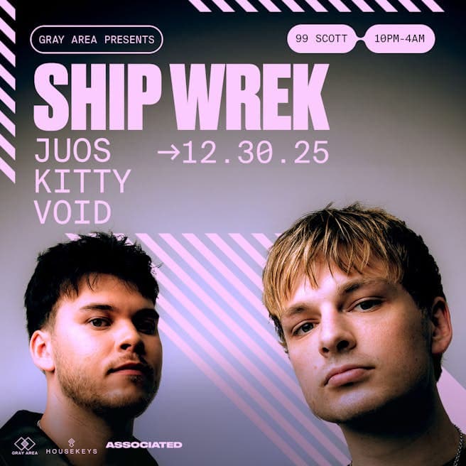 Ship Wrek & Guests *New Years Week*